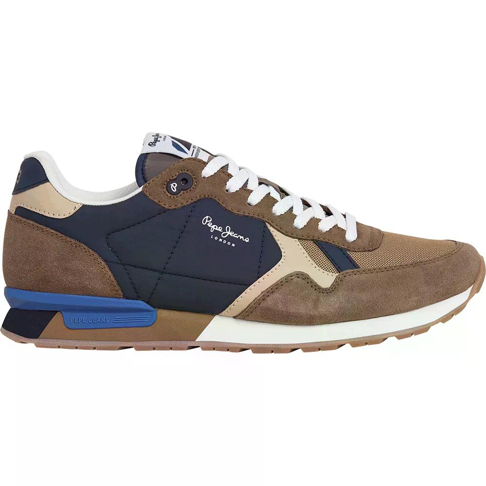 ペペ デニム ブリット カラーズ スニーカー （ MinkBeige ） | PEPE JEANS Brit Colors trainers  [t]