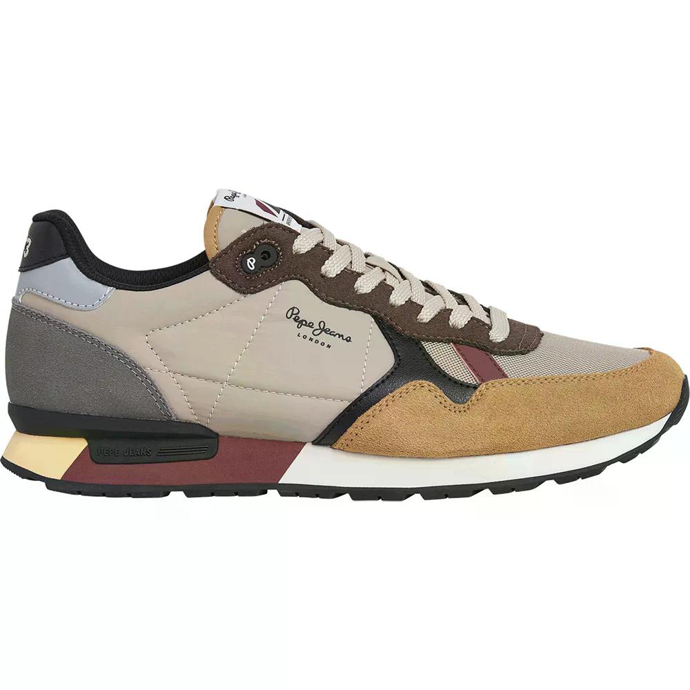 ペペ ジーンズ ブリット カラーズ スニーカー （ CaramelBeige ） | PEPE JEANS Brit Colors trainers  [t]