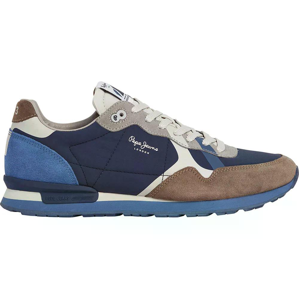 ペペ デニム ブリット プリンツ スニーカー （ WalnutBrown ） | PEPE JEANS Brit Prints trainers  [t]