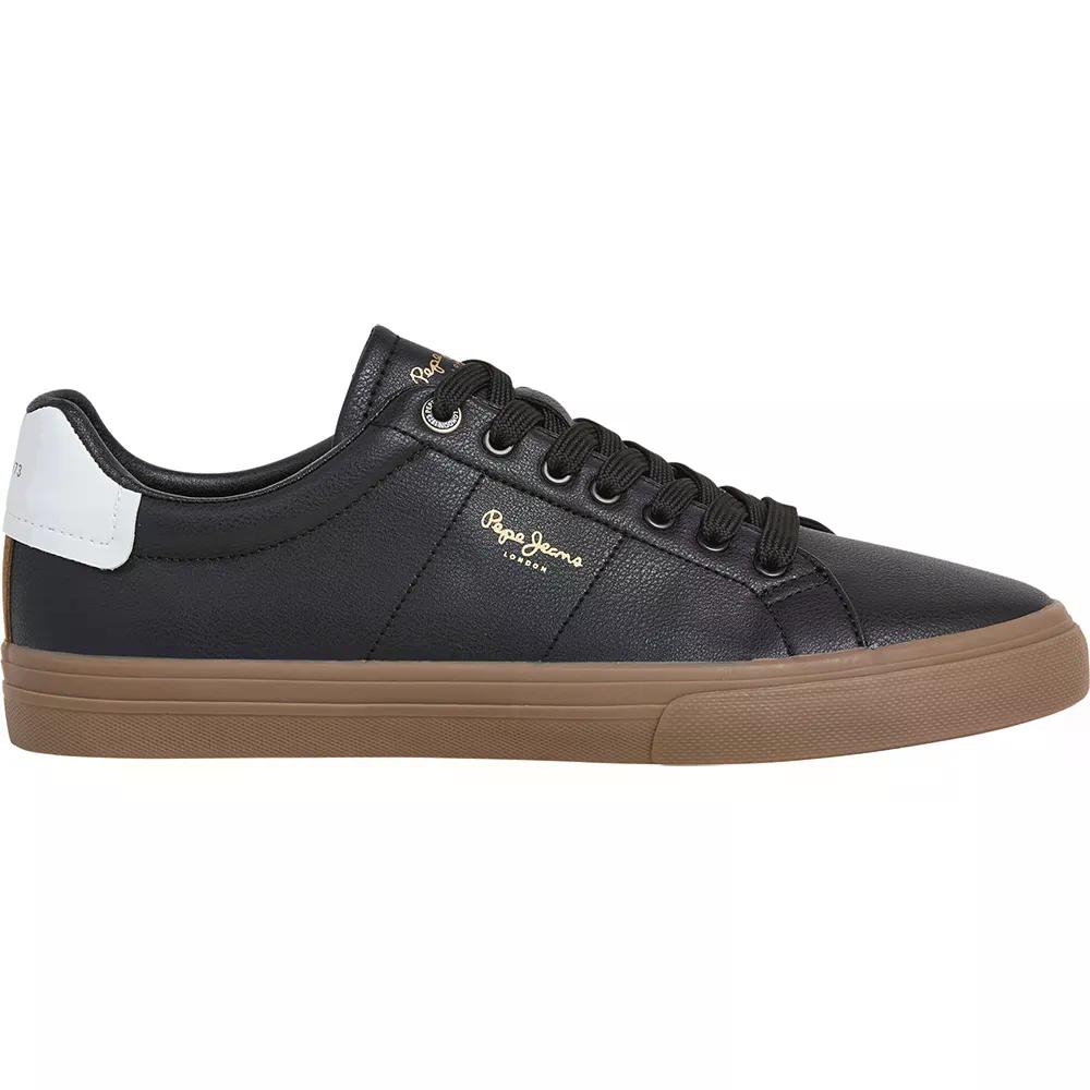 ペペ ジーンズ ケントン ベース トレーナー （ Black ） | PEPE JEANS Kenton Base trainers [t]｜クライムスワールド 店