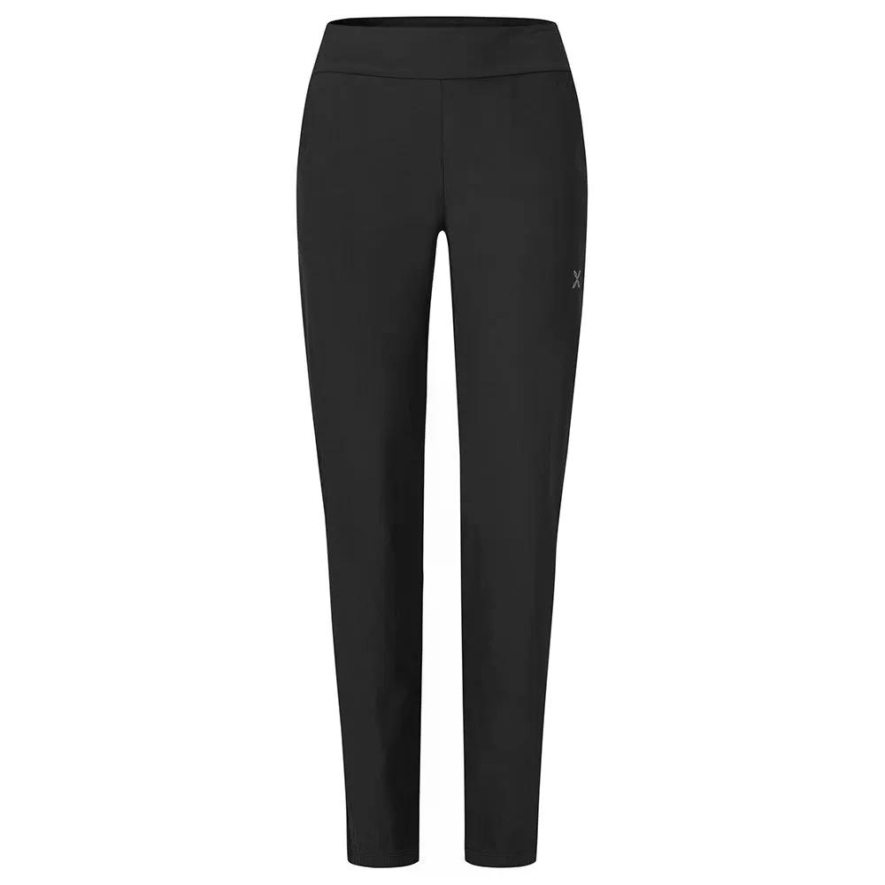 モンチュラ 点火装置 形づくる ズボン下 レディース （ Black ） | MONTURA Light Training Pants Woman  [t]