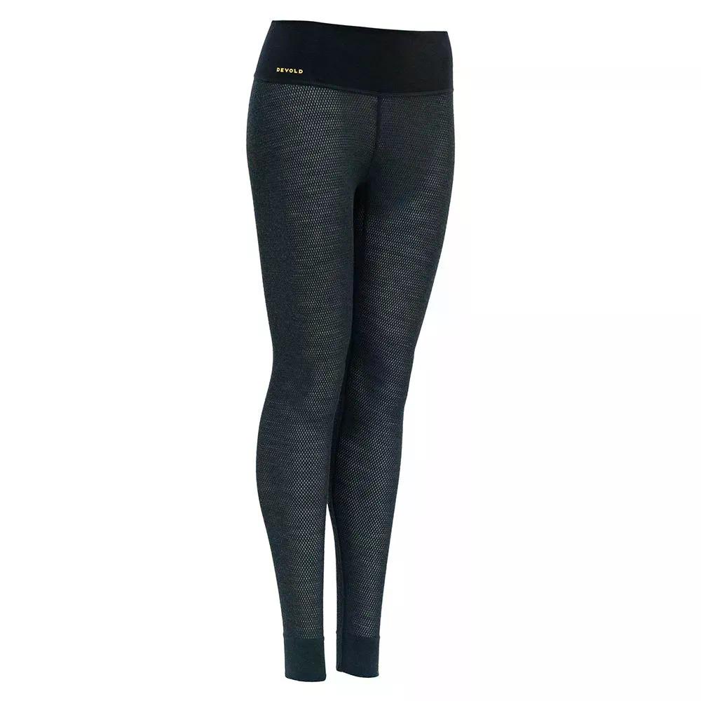 デヴォルド オブ ノース 羊毛 メッシュ 190 ベースレイヤー ズボン下 レディース （ Ink ） | DEVOLD OF NORWAY Wool Mesh 190 Base Layer Pants Woman  [t]