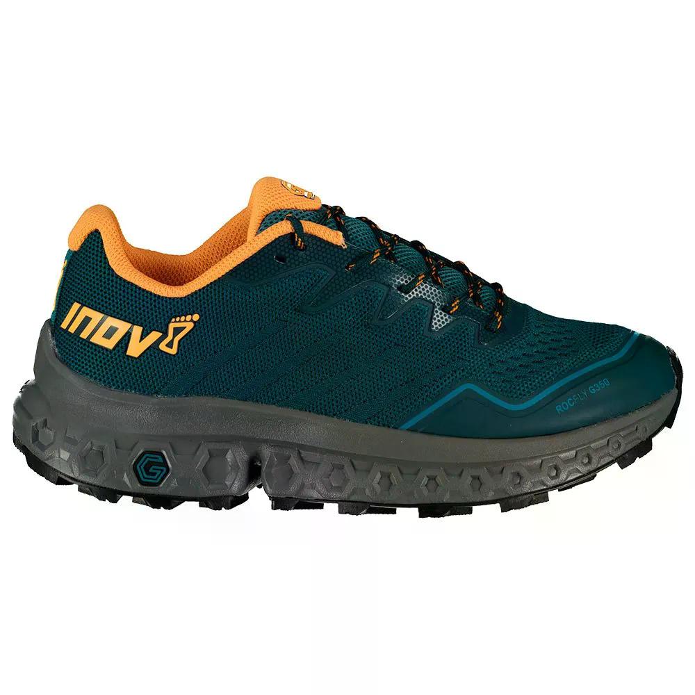 イノヴェイト 鍵を掛ける飛球 重力加速度 スリーキュウゼロ 山歩き シューズ （ Pine/Nectar ） | INOV8 RocFly G 390 hiking shoes  [t]