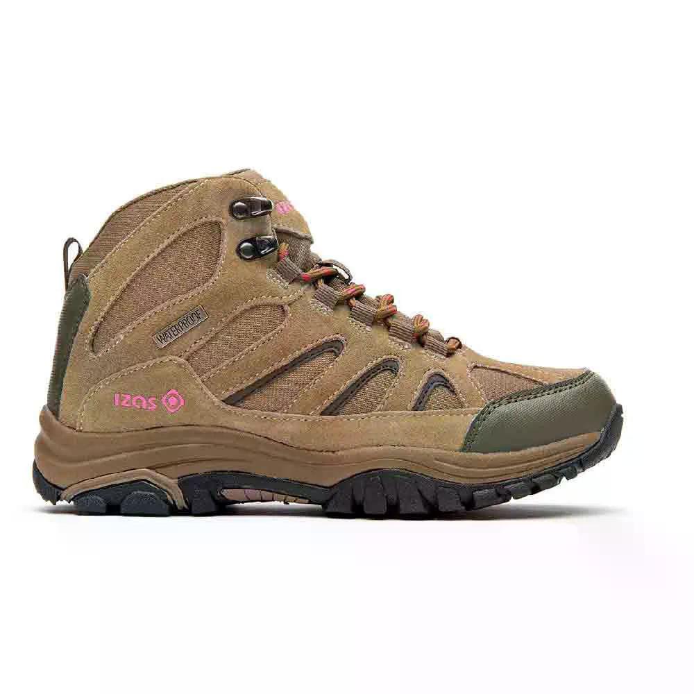 イザス オリヴァン ロー ハイキング シューズ （ Brown/Fucsia ） | IZAS Olivan Low hiking shoes [t]｜クライムスワールド 店