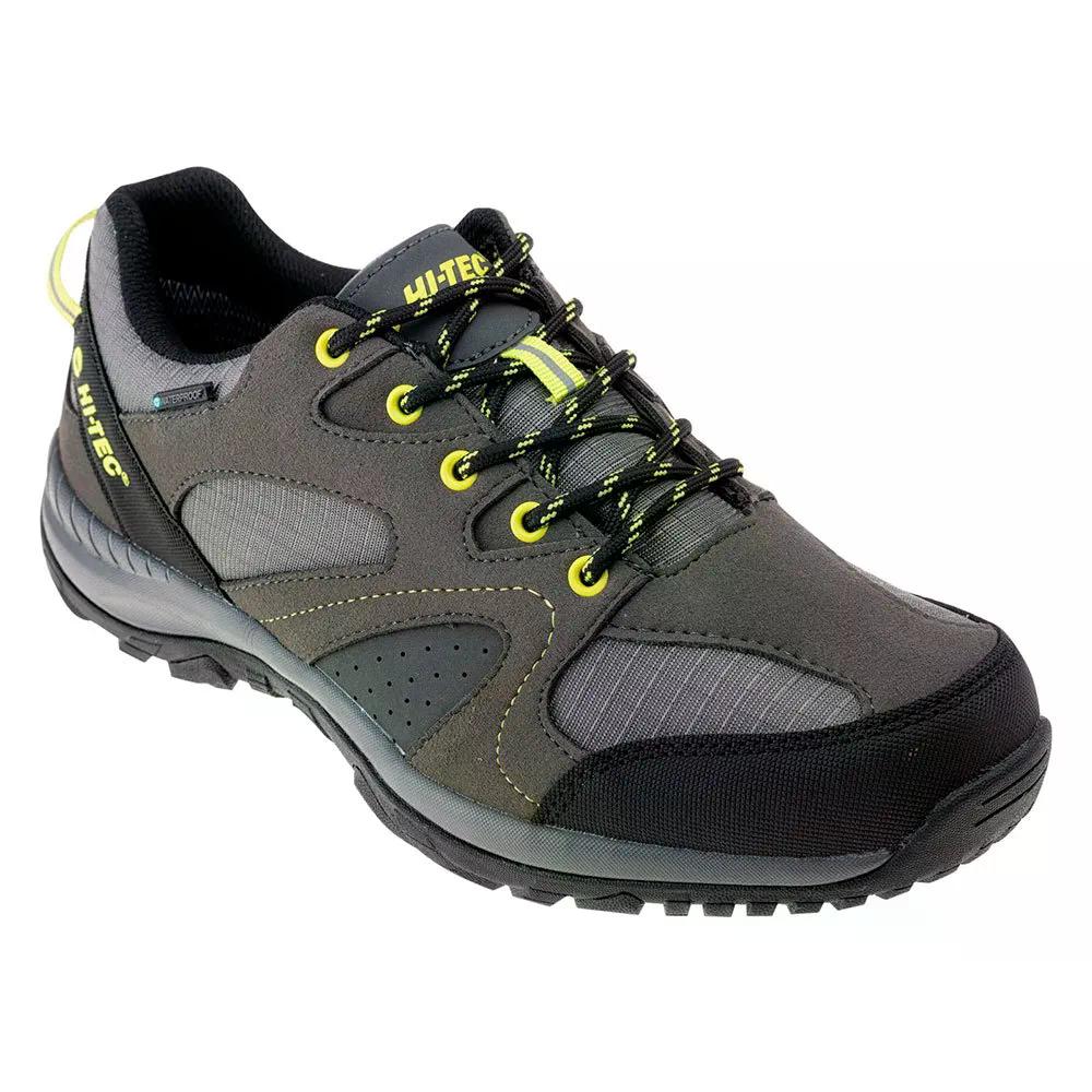 ハイテック ハリト ダブリューピー ハイキング シューズ （ DarkGrey/Black/Lime ） | HI-TEC Harito WP hiking shoes [t]