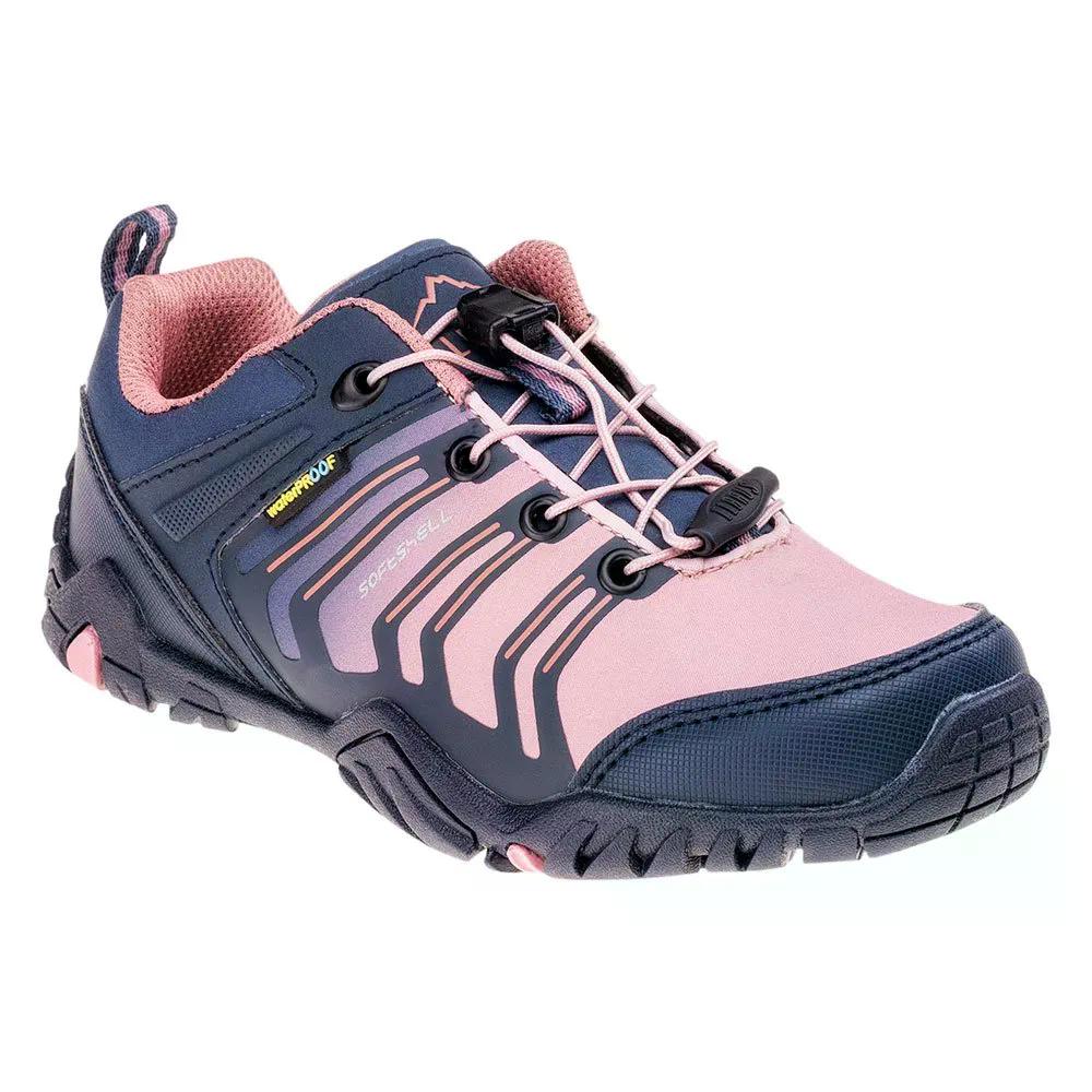 エルブルス エリムリー ロー ダブリューピー ジュニア ハイキング シューズ （ AshRose/MidnightNavy ） | ELBRUS Erimley Low WP Jr hiking shoes [t]｜クライムスワールド 店