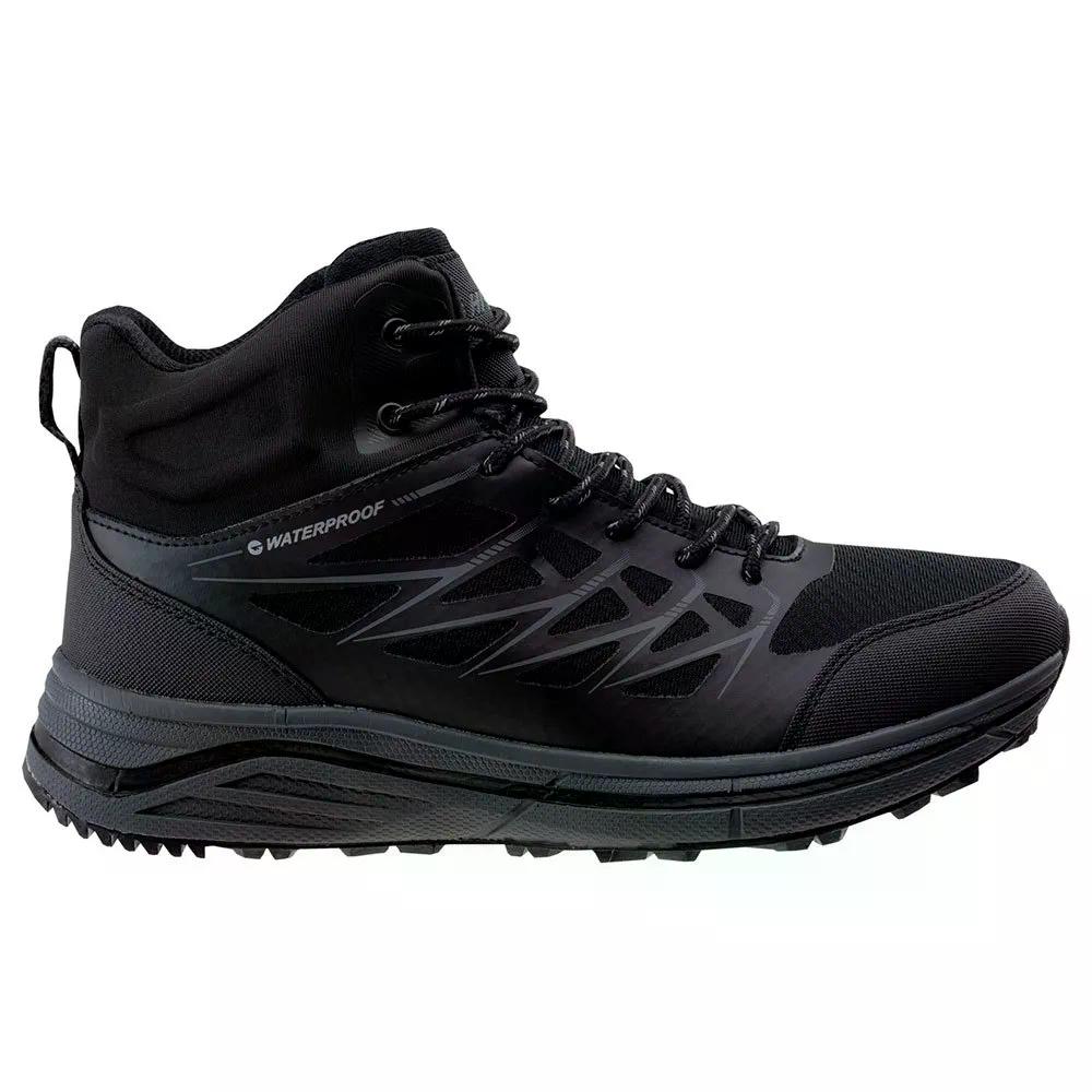 ハイテック ヘウィラ ミッド ダブリューピー ハイキング シューズ （ Black ） | HI-TEC Hewila Mid WP hiking shoes [t]