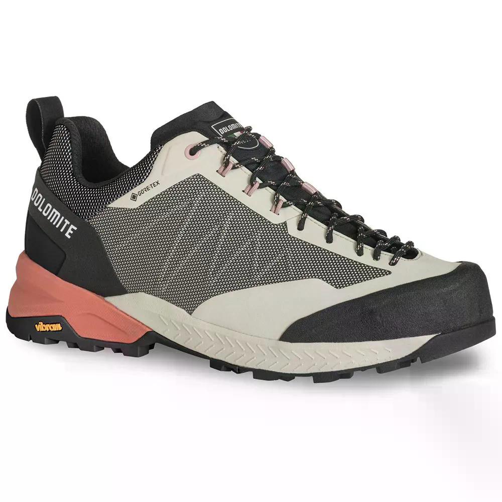 ドロミテ クローダロッサ テック ゴアテックス アプローチ シューズ （ Beige/CoralRed ） | DOLOMITE Crodarossa Tech gore-tex approach shoes [t]