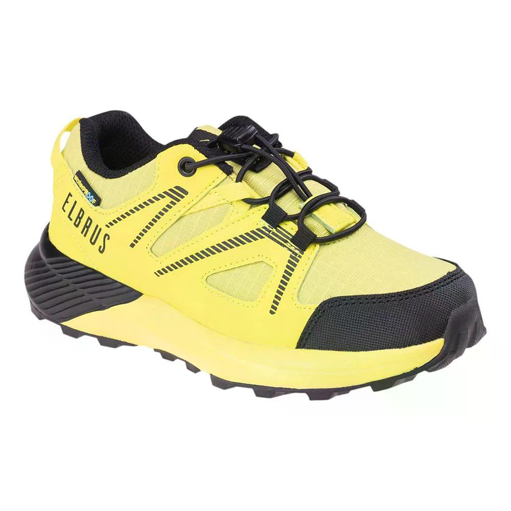 エルブルス ヴァプス ダブリューピー 山歩き シューズ （ Citronelle/Black ） | ELBRUS Vapus WP hiking shoes  [t]