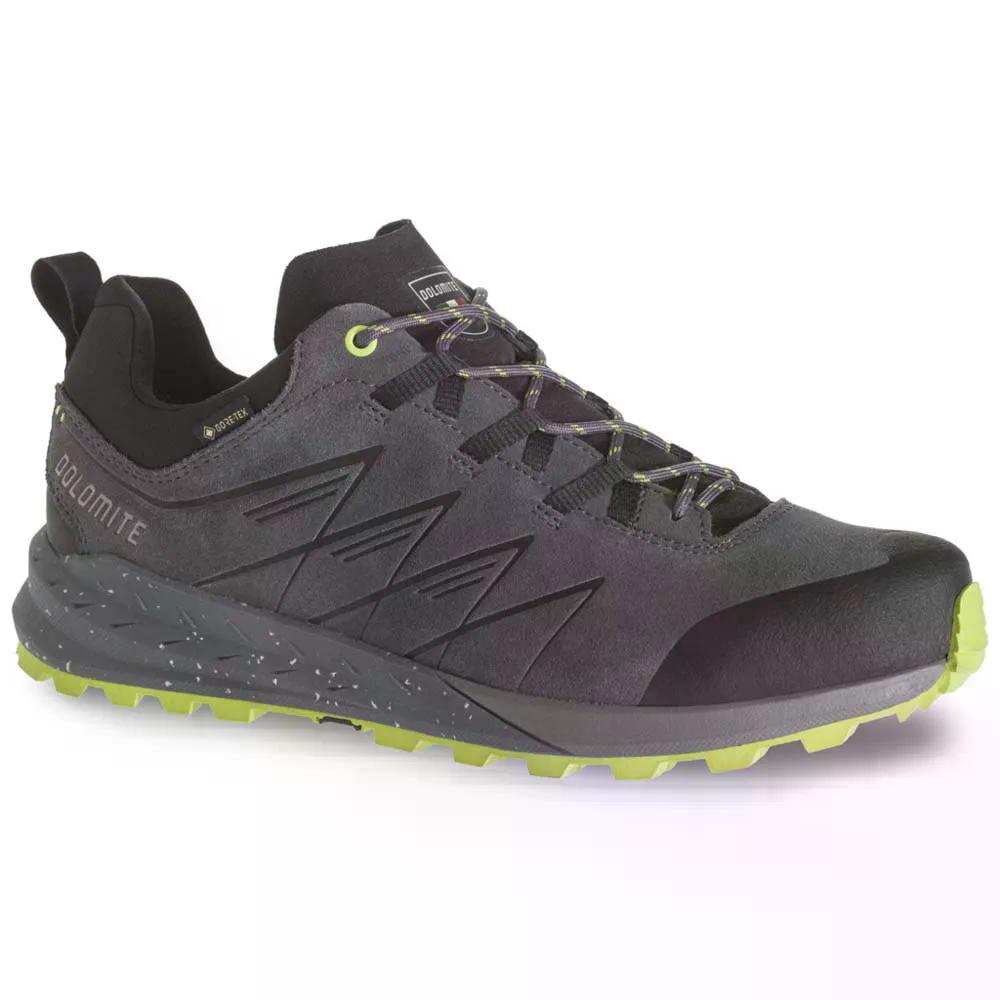 ドロミテ クローダ ネラ ゴアテックス ハイキング シューズ （ AnthraciteGrey/LimeGreen ） | DOLOMITE Croda Nera gore-tex hiking shoes [t]