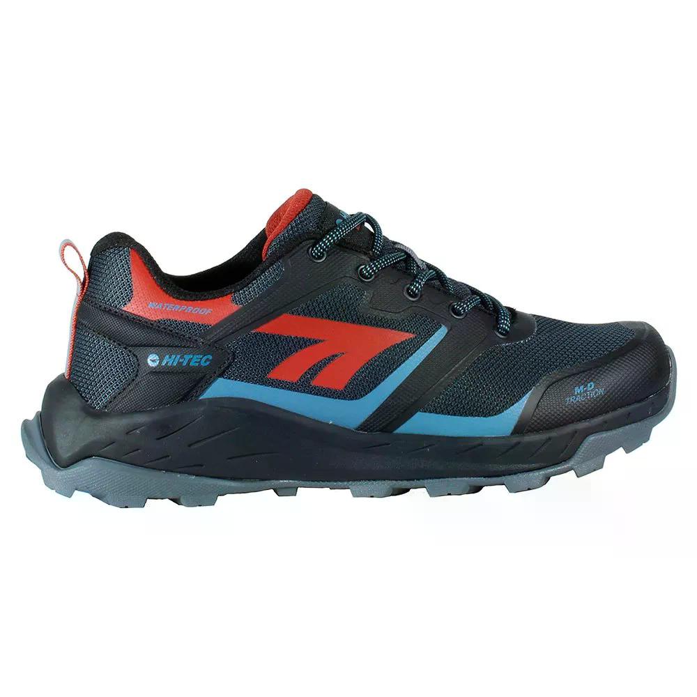 ハイテック トゥブカル ロー ウォータープルーフ ハイキング シューズ （ Black ） | HI-TEC Toubkal Low Waterproof hiking shoes [t]