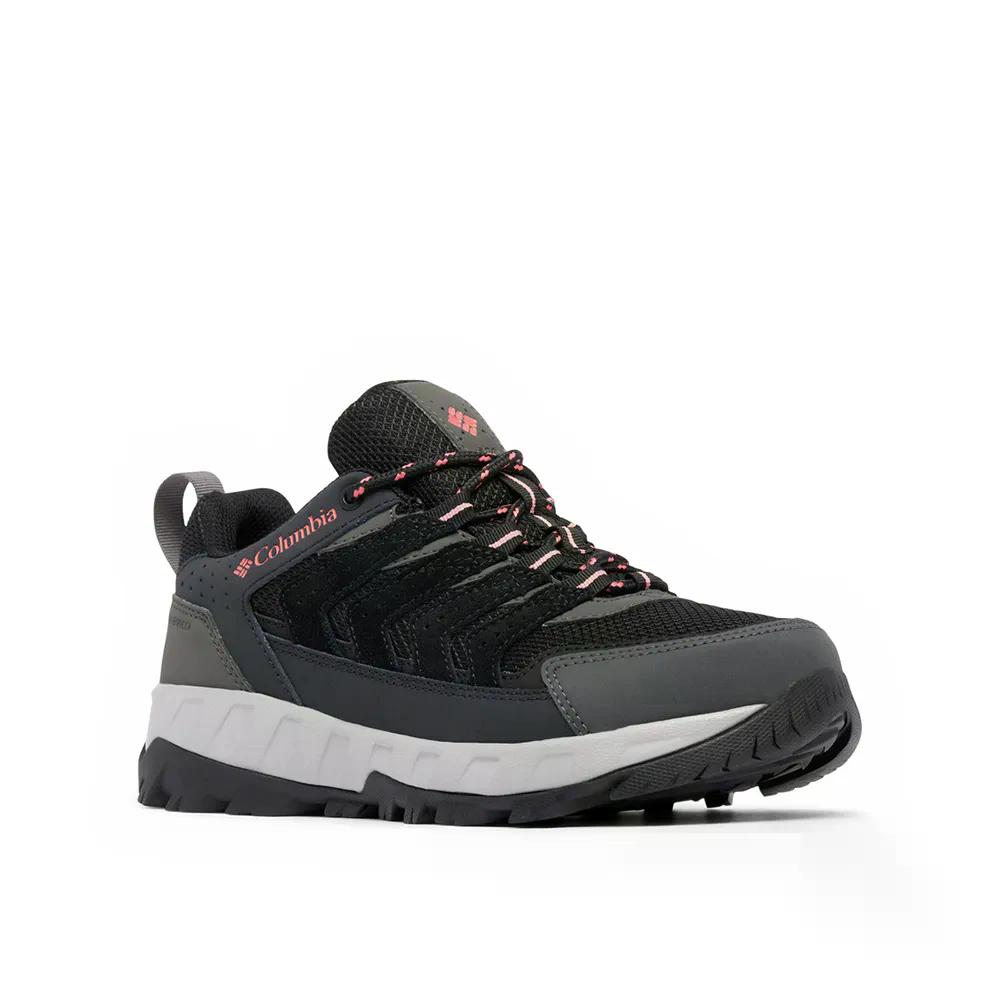コロンビア ストラタ トレイル ハイキング シューズ （ Black/Juicy ） | COLUMBIA Strata Trail hiking shoes [t]｜クライムスワールド 店