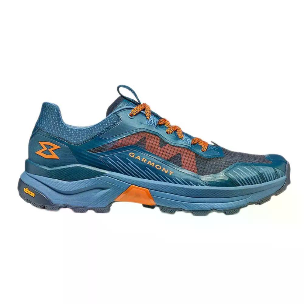 ガルモント ナインポイントエイトワン エンゲージ 山歩き シューズ （ CorsairBlue/PersimmonOrange ） | GARMONT 9.81 Engage hiking shoes  [t]