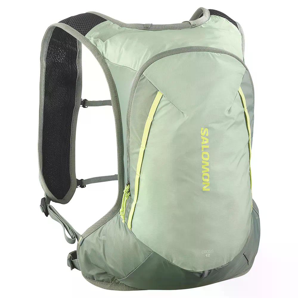 サロモン クロス 12L バックパック （ GreenMilieu/AgaveGreen/SharpGree ） | SALOMON Cross 12L backpack [t]｜クライムスワールド 店 10,512円