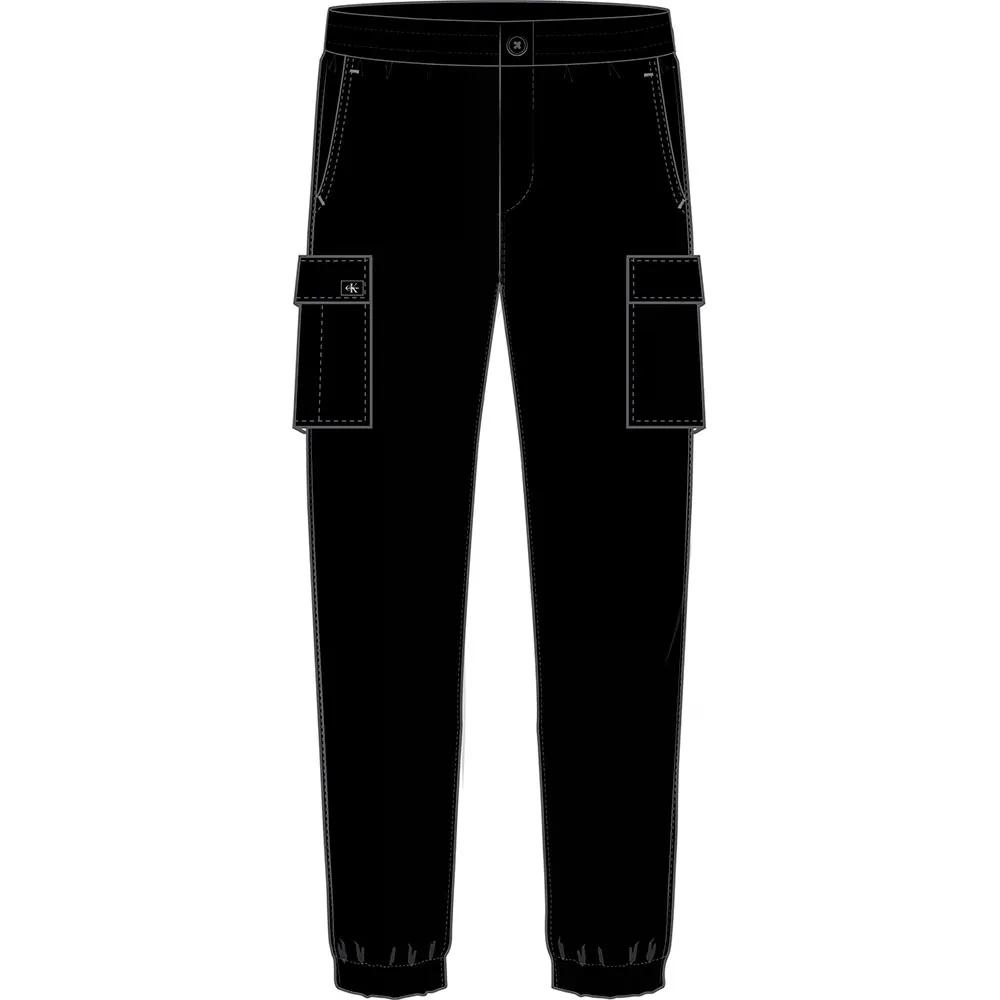 カルバン クラはたご屋 デニム LV04RD608G スキニー 相応う 積貨委託貨物 ズボン下 （ Black ） | CALVIN KLEIN JEANS LV04RD608G Skinny Fit cargo pants  [t]