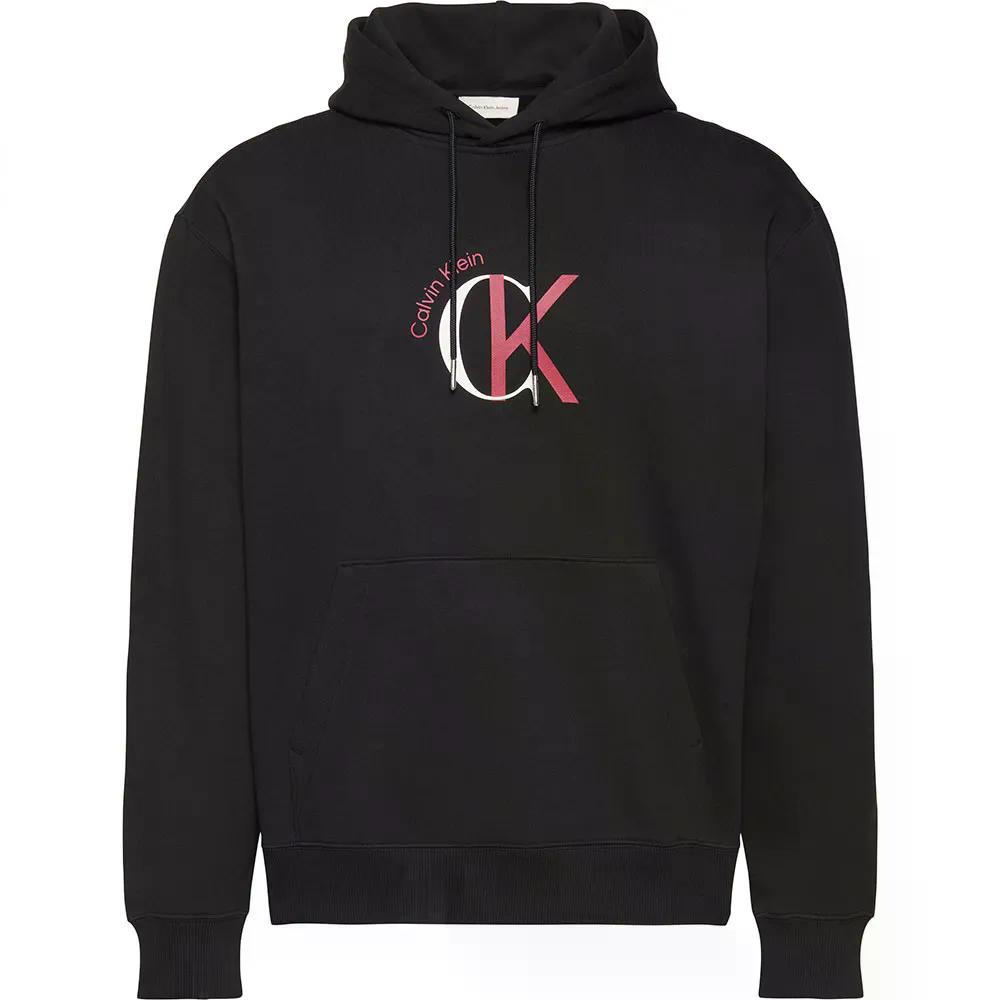 カルバン クライン ジーンズ EU 350 テリー グラフィック フーディー （ Black ） | CALVIN KLEIN JEANS EU 350 Terry Graphic hoodie [t]