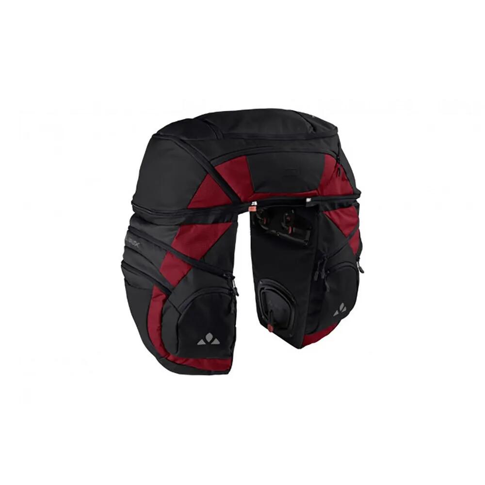 ファウデ 自動二輪車 カラコルム 労働者階級 パニア （ Black/Red ） | VAUDE BIKE Karakorum Pro pannier [t]