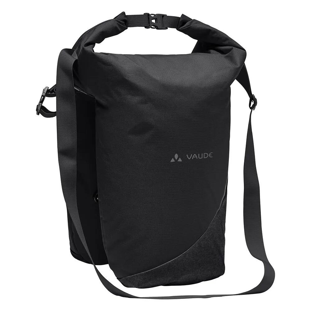 ファウデ バイク ロード マスター アーバン ダブル 32+6L パニア （ Black ） | VAUDE BIKE Road Master Urban Double 32+6L pannier [t]