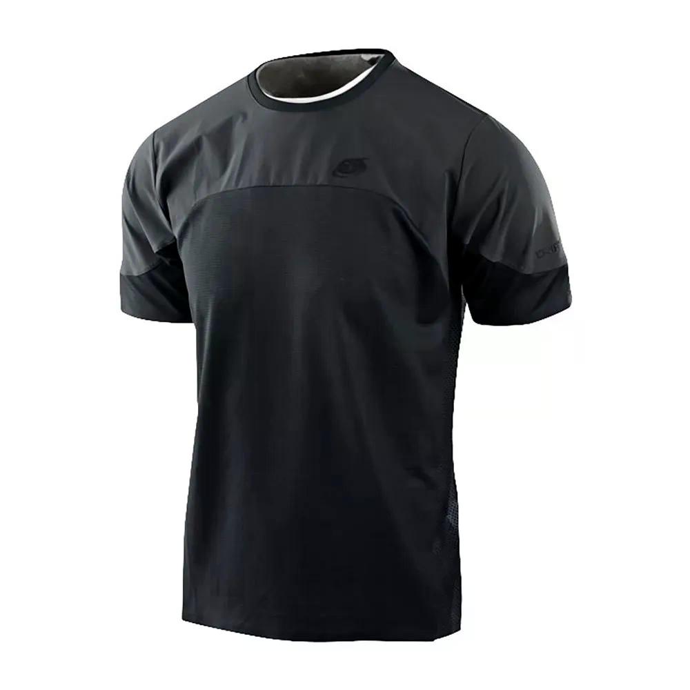 トロイリー デザインズ ドリフト 遊撃手捩り MTB プルオーバー （ DarkCharcoal ） | TROY LEE DESIGNS Drift Short Sleeve MTB Jersey  [t]