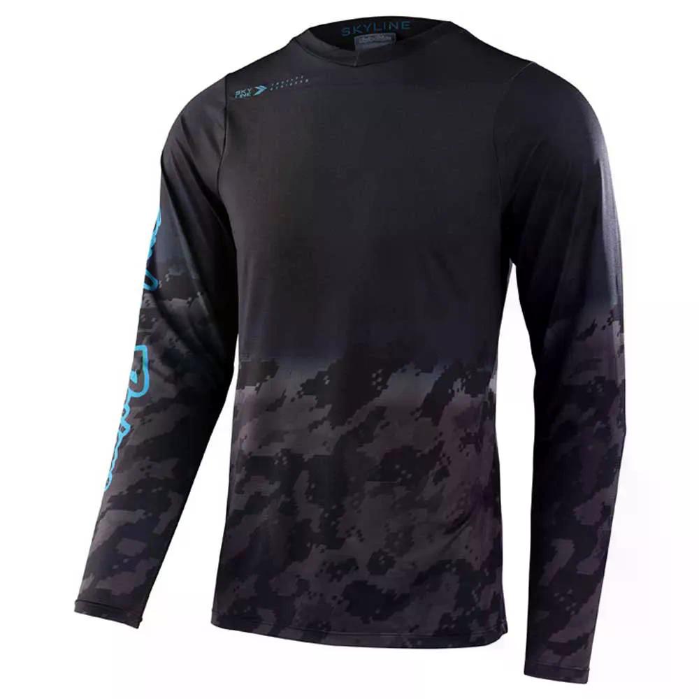 トロイリー デザインズ スカイライン ロングスリーブ MTB ジャージ （ FaderDigiBlack ） | TROY LEE DESIGNS Skyline Long Sleeve MTB Jersey [t]