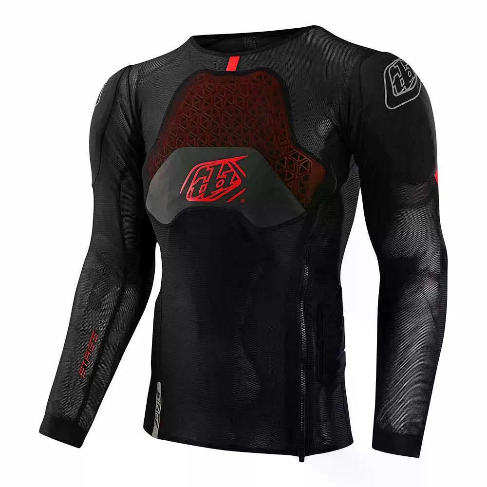 トロイリー デザインズ 上演 生きすだま D3O ロング衣袂 ベースレイヤー （ Black ） | TROY LEE DESIGNS Stage Ghost D3O Long Sleeve Base Layer  [t]