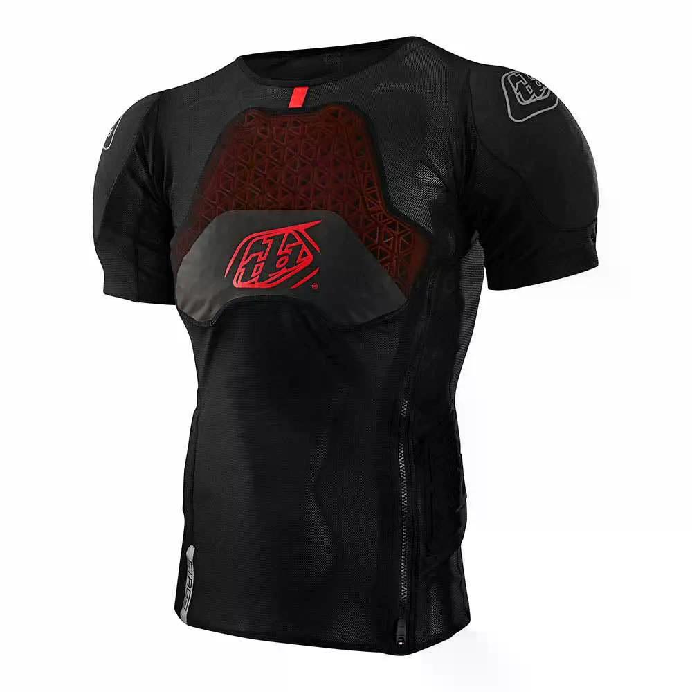 トロイリー デザインズ 上演 生きすだま D3O 遊撃手衣袂 ベースレイヤー （ Black ） | TROY LEE DESIGNS Stage Ghost D3O Short Sleeve Base Layer  [t]