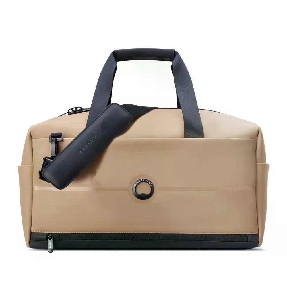 デルセー テュレンヌ 43cm スポーツ ダッフル 26L バッグ （ Beige ） | DELSEY Turenne 43cm Sport Duffle 26L Bag [t]
