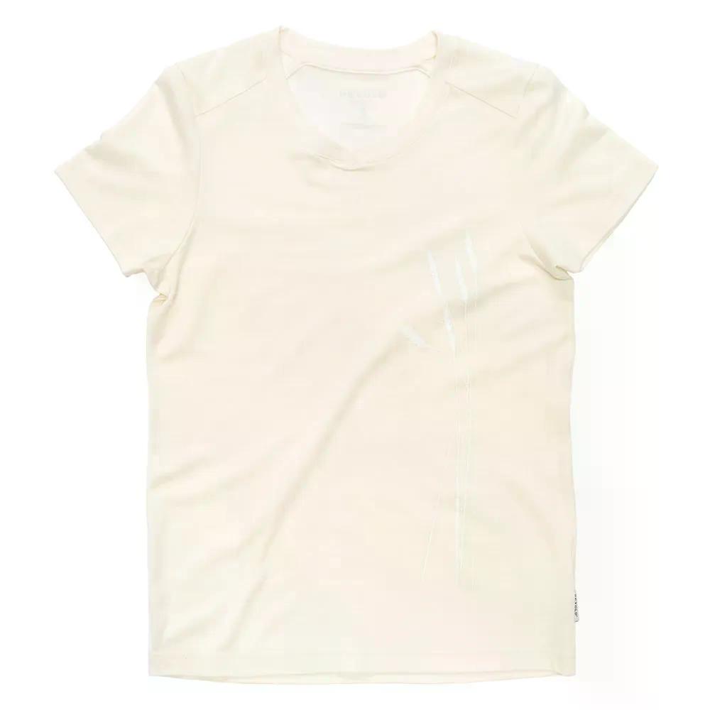 デボルド オブ ノース オーツ 遊撃手捩り プルオーバー 成人女性 （ White ） | DEVOLD OF NORWAY Oats Short Sleeve T-Shirt woman  [t]