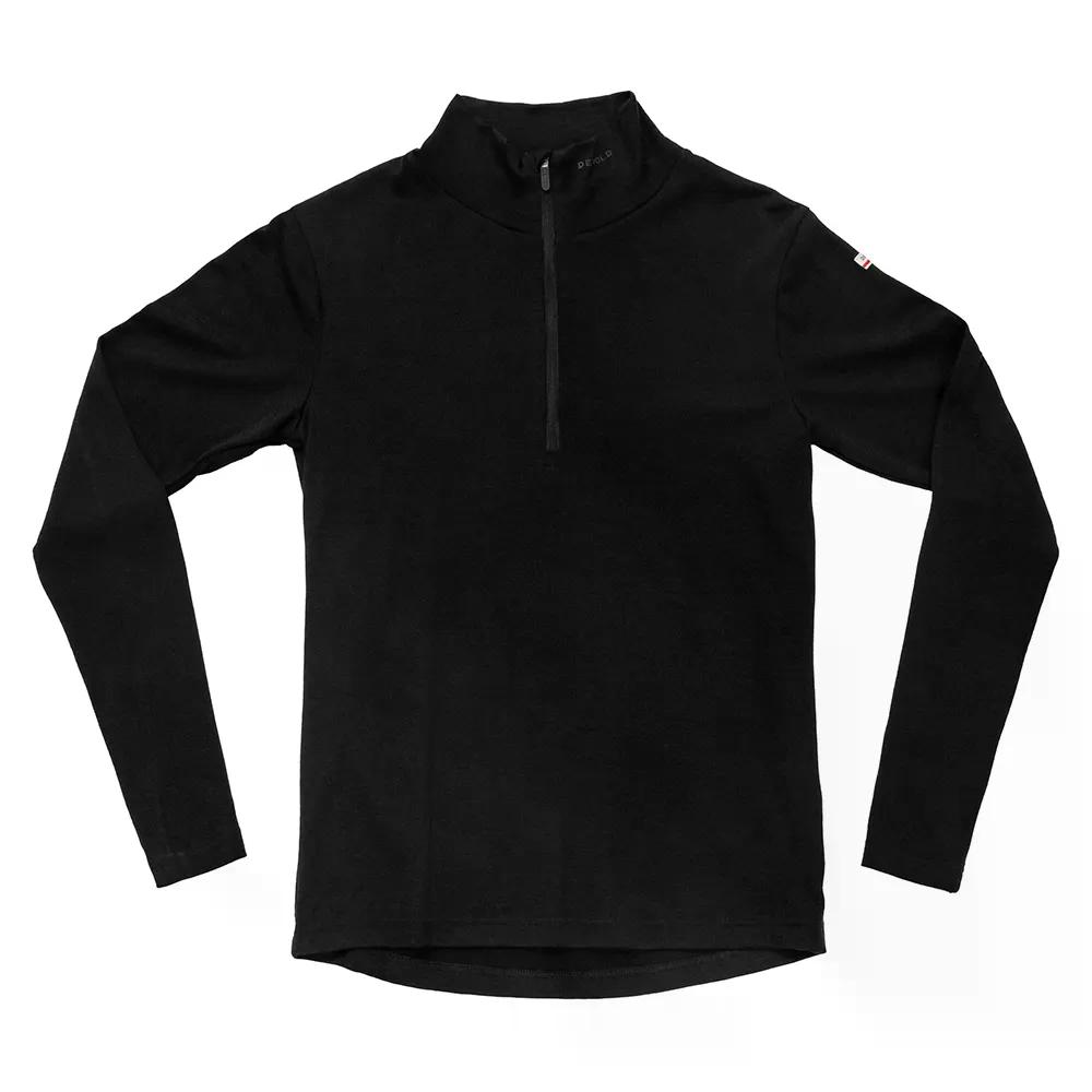 デボルド オブ ノルウェー ブリーズ プラス メリノ 200 ハーフジップ ロングスリーブ Tシャツ ウーマン （ Black ） [t]｜クライムスワールド 店