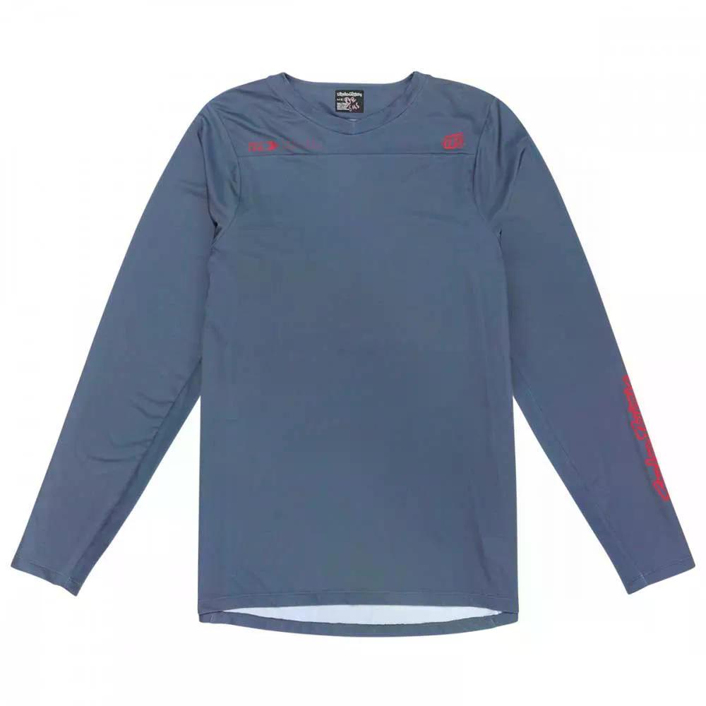 トロイリー デザインズ 地上地平 ロング衣袂 MTB ティーシャツ （ SteelBlue ） | TROY LEE DESIGNS Skyline Long Sleeve MTB Jersey  [t]