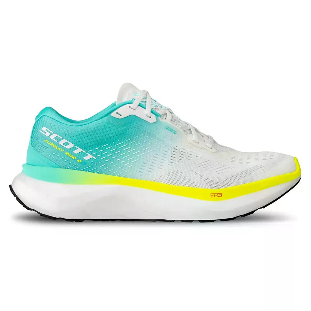 スコット パースート ライド 2 駈けっくらシューズ （ FloridaGreen/White ） | SCOTT Pursuit Ride 2 running shoes  [t]
