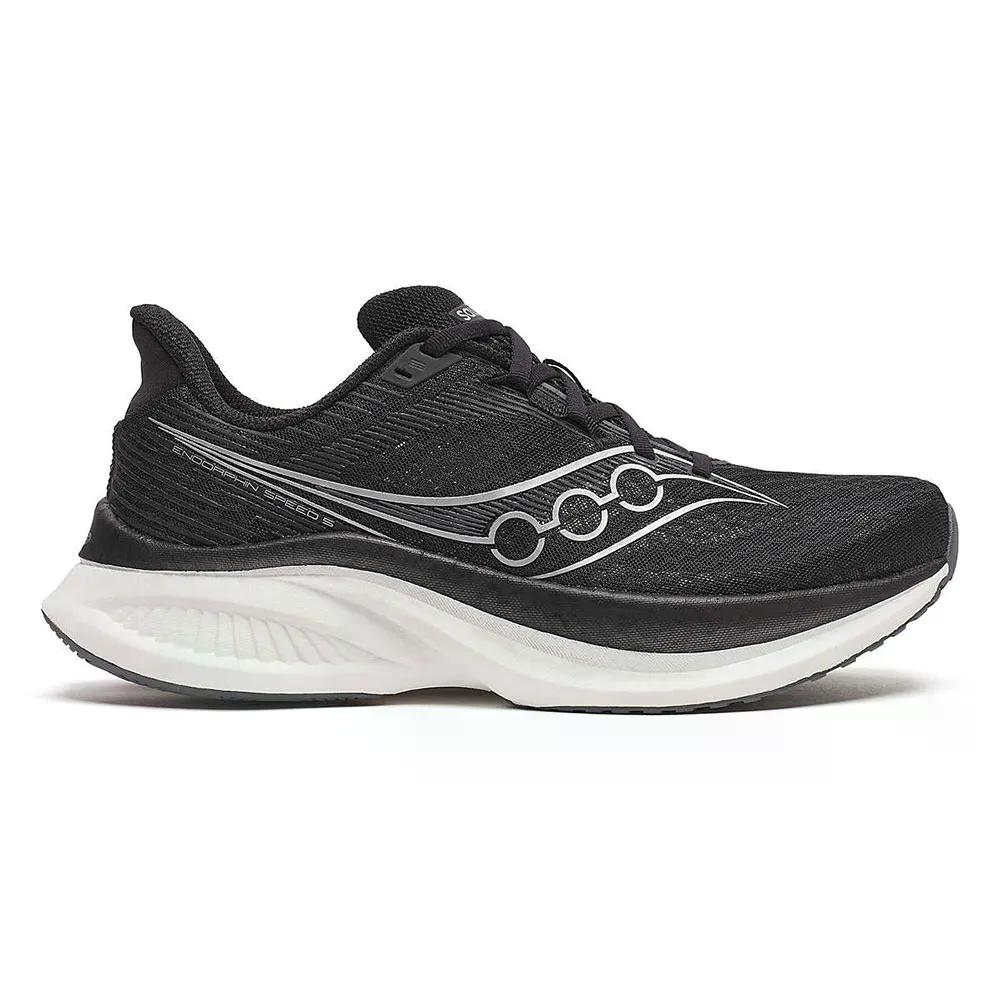 サッカニー エンドルフィン スピード 5 ランニングシューズ （ Black/White ） | SAUCONY Endorphin Speed 5 running shoes [t]