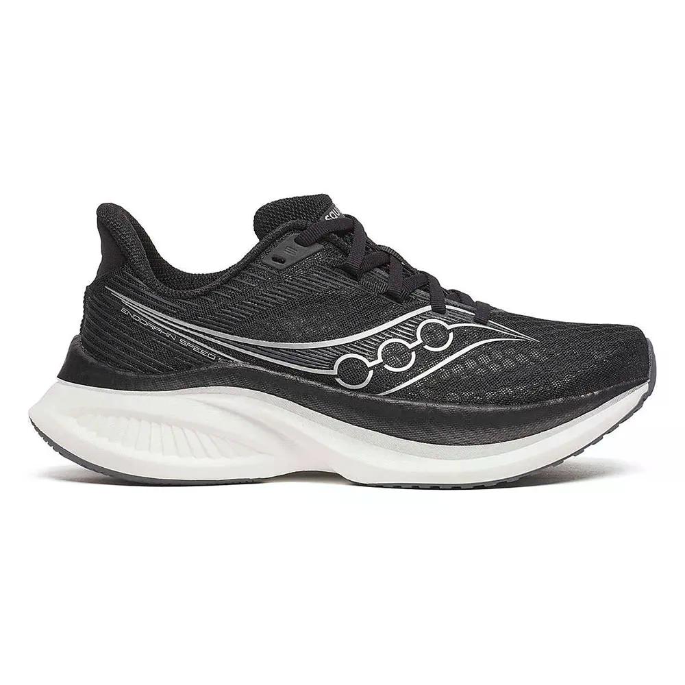 サッカニー エン海豚 素早さ 5 駈けっくらシューズ （ Black/White ） | SAUCONY Endorphin Speed 5 running shoes  [t]