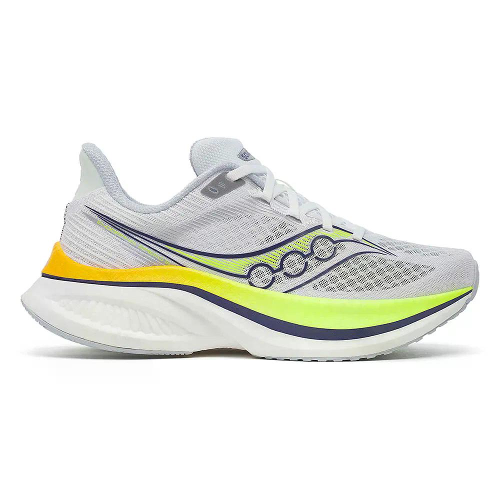 サッカニー エン海豚 素早さ 5 駈けっくらシューズ （ White/Citron ） | SAUCONY Endorphin Speed 5 running shoes  [t]