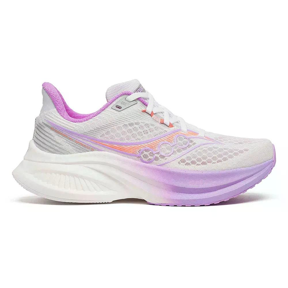 サッカニー エン海豚 素早さ 5 駈けっくらシューズ （ White/Crocus ） | SAUCONY Endorphin Speed 5 running shoes  [t]