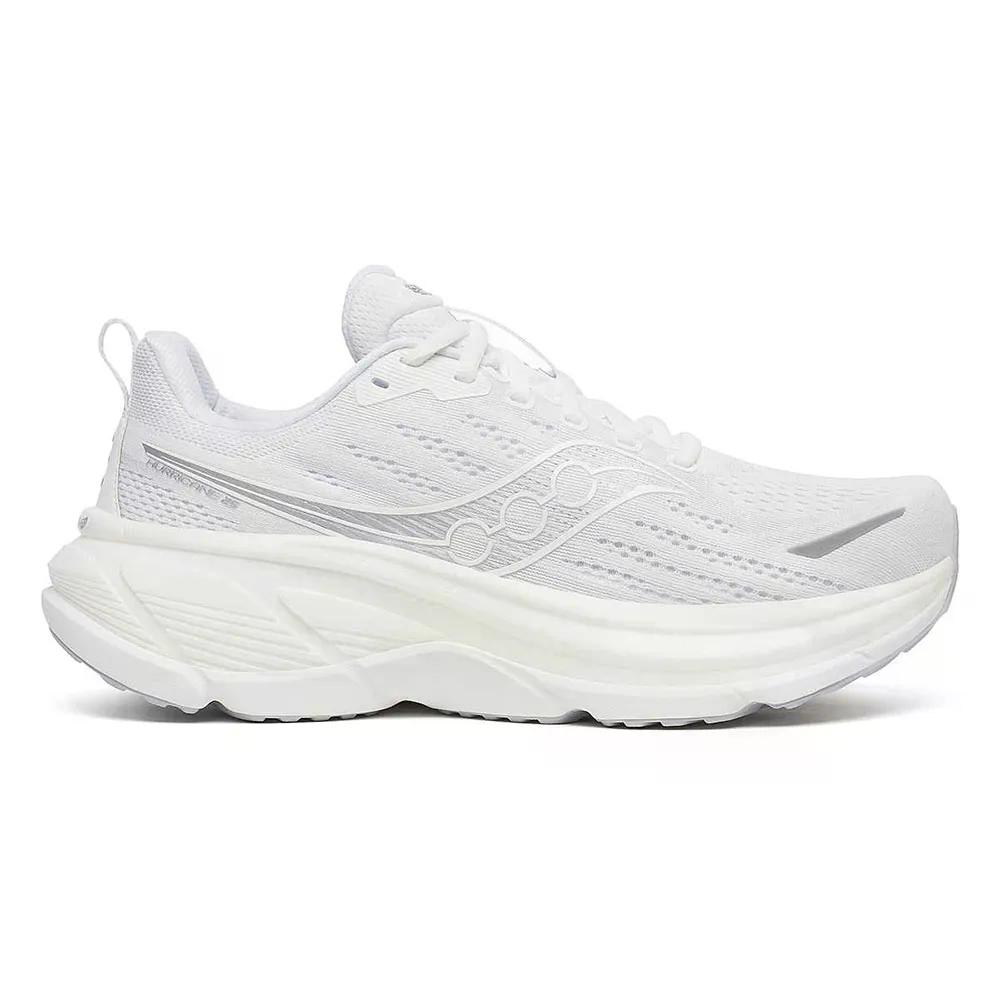 サッカニー ハリケイン 25 駈けっくらシューズ （ White ） | SAUCONY Hurricane 25 running shoes  [t]