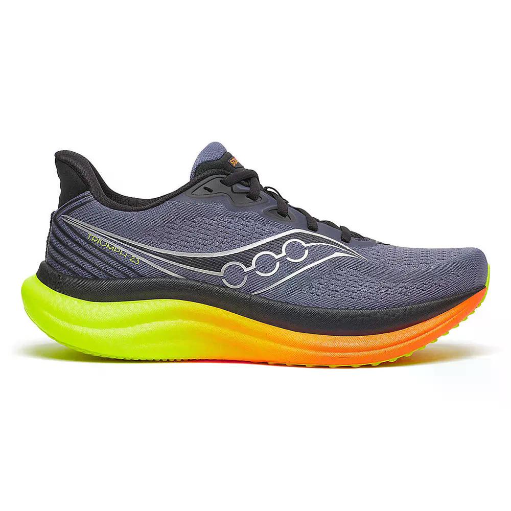 サッカニー トライアンフ 23 駈けっくらシューズ （ Shadow/Vizi ） | SAUCONY Triumph 23 running shoes  [t]