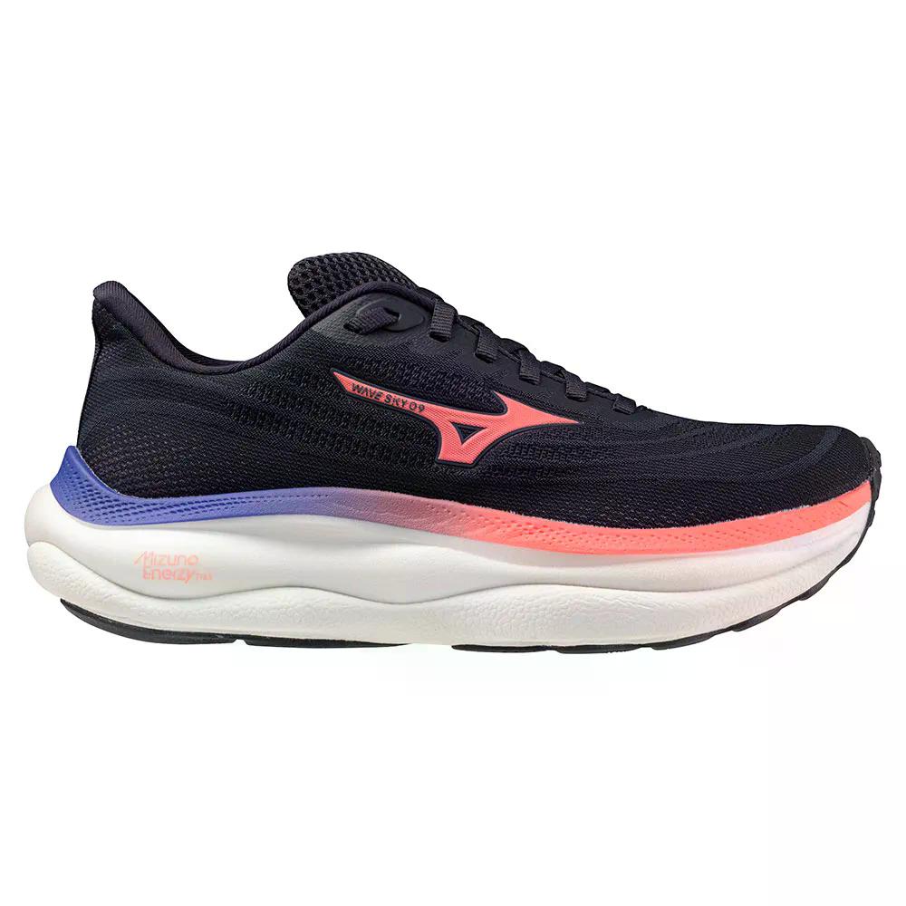 ミズノ 縮くれる 天の原 9 駈けっくらシューズ （ OdysseyGray/StrikingCoral/Ir ） | MIZUNO Wave Sky 9 running shoes  [t]