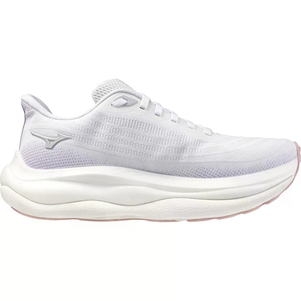 ミズノ 縮くれる 天の原 9 駈けっくらシューズ （ White/Silver/OrchidPetal ） | MIZUNO Wave Sky 9 running shoes  [t]