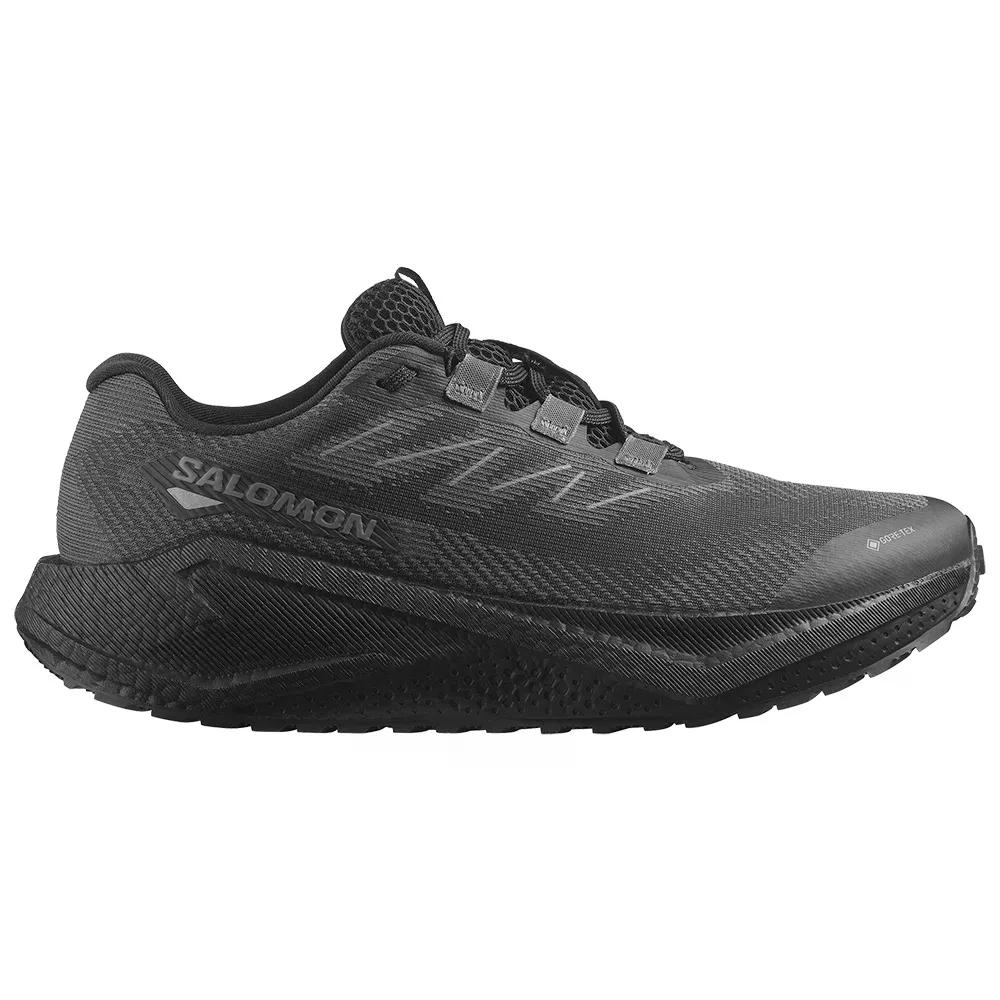 サロモン エアロ ブレイズ 3 GRVL ゴアテックス 駈けっくらシューズ （ Black/Asphalt/Black ） | SALOMON Aero Blaze 3 Grvl gore-tex running shoes  [t]