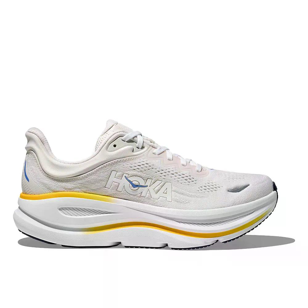 ホカ ボンダイ 9 駈けっくらシューズ （ White/Grout ） | HOKA Bondi 9 running shoes  [t]
