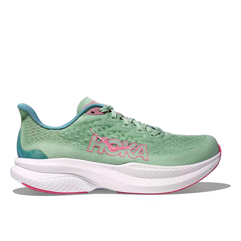 ホカ マッハ 6 駈けっくらシューズ （ Jadeite/AlpineBlue ） | HOKA Mach 6 running shoes  [t]