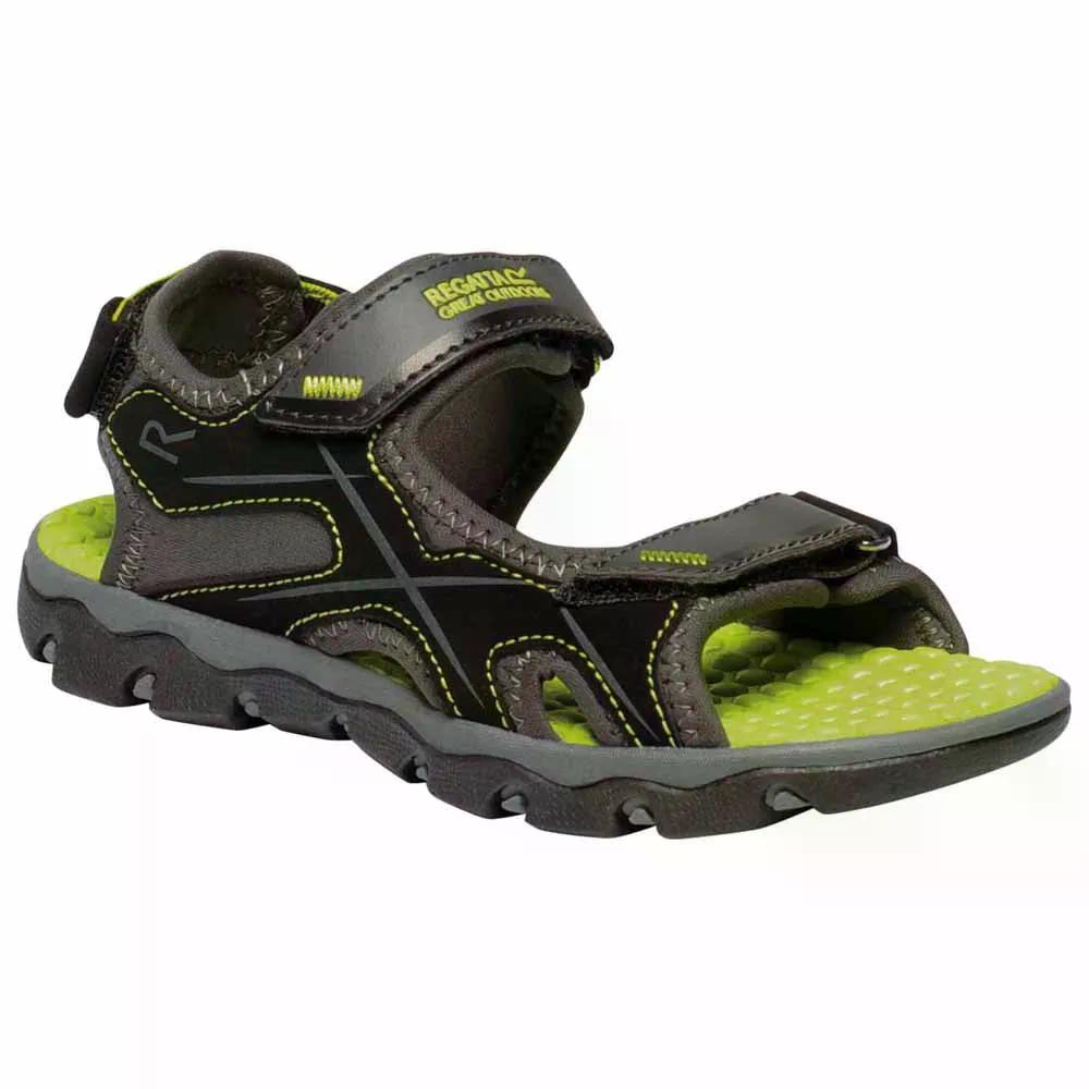 レガッタ コタ ドリフト サンダル 御坊っちゃん （ Briar/LimePunch ） | REGATTA Kota Drift Sandal Junior  [t]