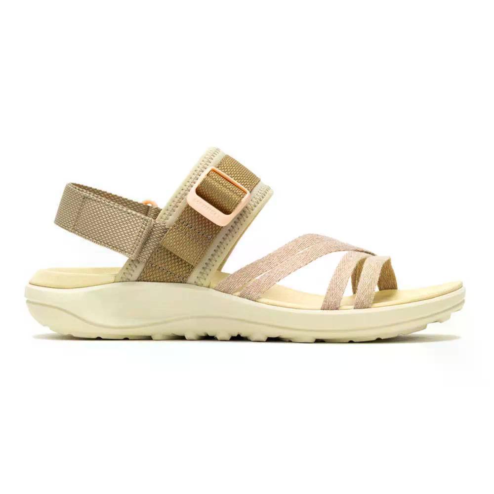 メレル ディストリクト 4 バックストラップ サンダル ウーマン （ Khaki ） | MERRELL District 4 Backstrap Sandal woman [t]
