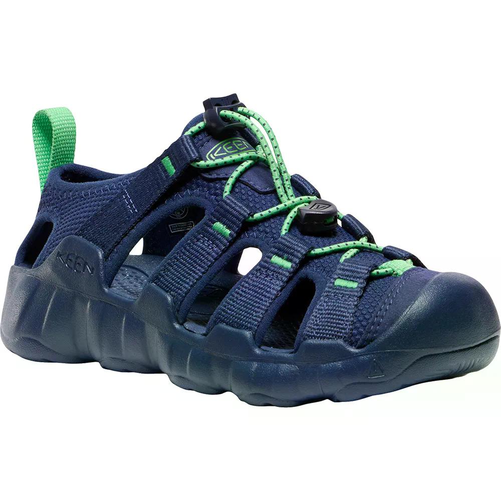キーン ハイパーポート H2 ユース サンダル ジュニア （ NavalAcademy/VibrantGreen ） | KEEN Hyperport H2 Youth Sandal Junior [t]