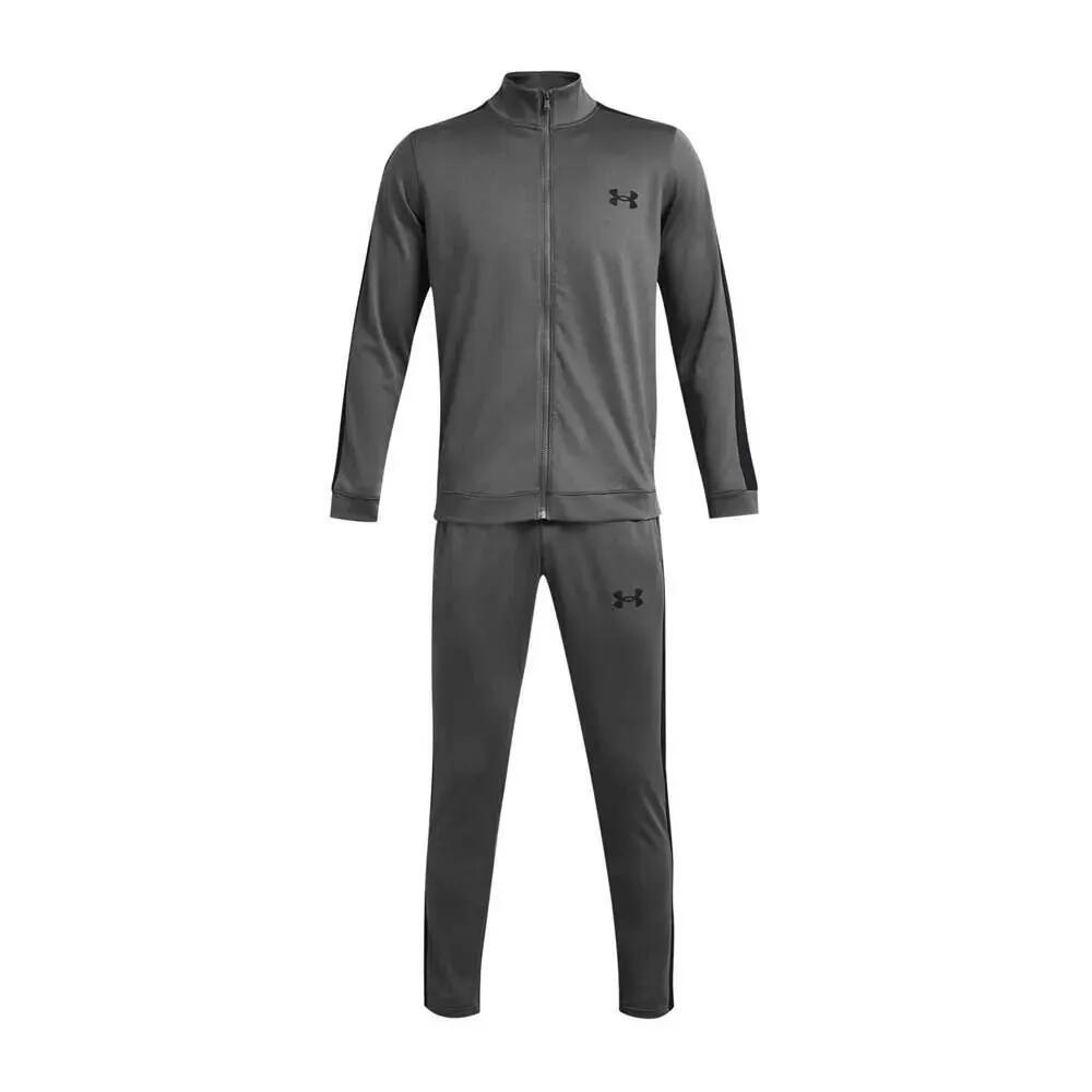 アンダーアーマー ニット トラックスーツ （ Castlerock / Black ） | UNDER ARMOUR Knit tracksuit [t]