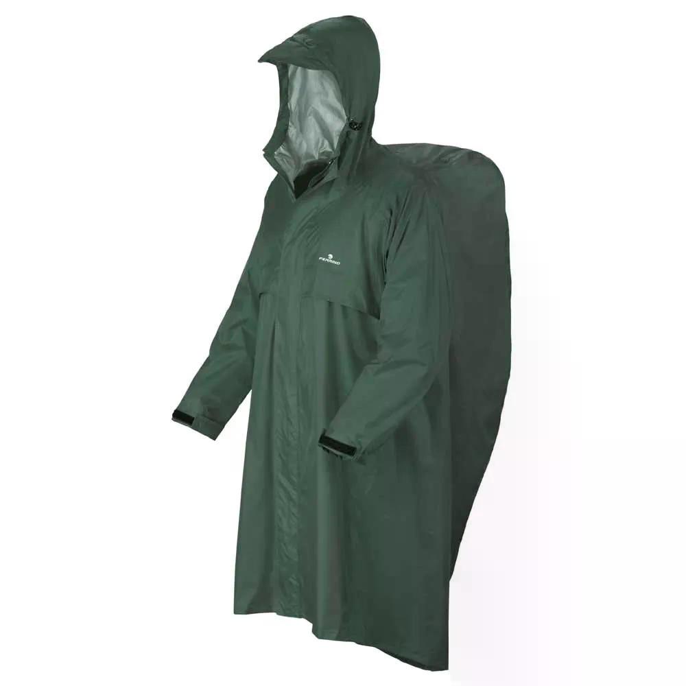FERRINO Trekker Ripstop WP ポンチョ （ OliveGreen ）  [t]