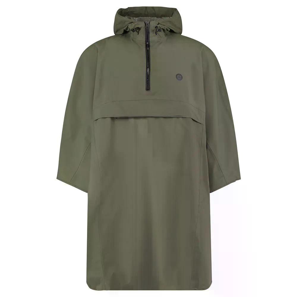 AGU Go Grant Essential 雨合羽ポンチョ （ ArmyGreen ）  [t]