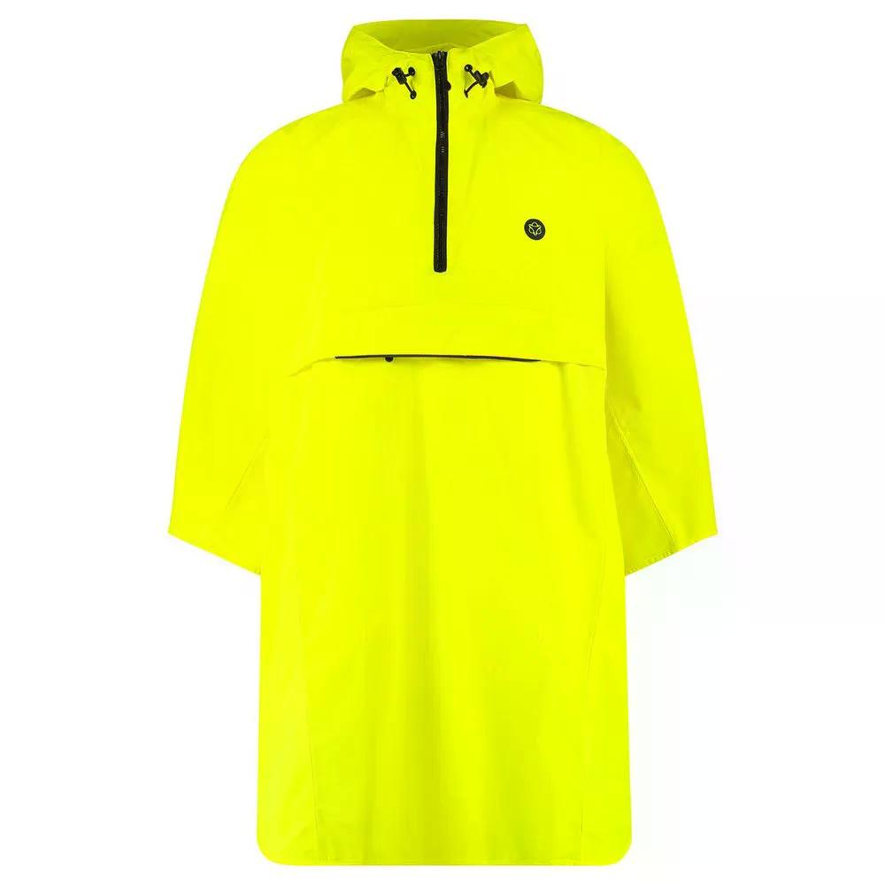 AGU Go Grant Essential 雨合羽ポンチョ （ NeonYellow ）  [t]