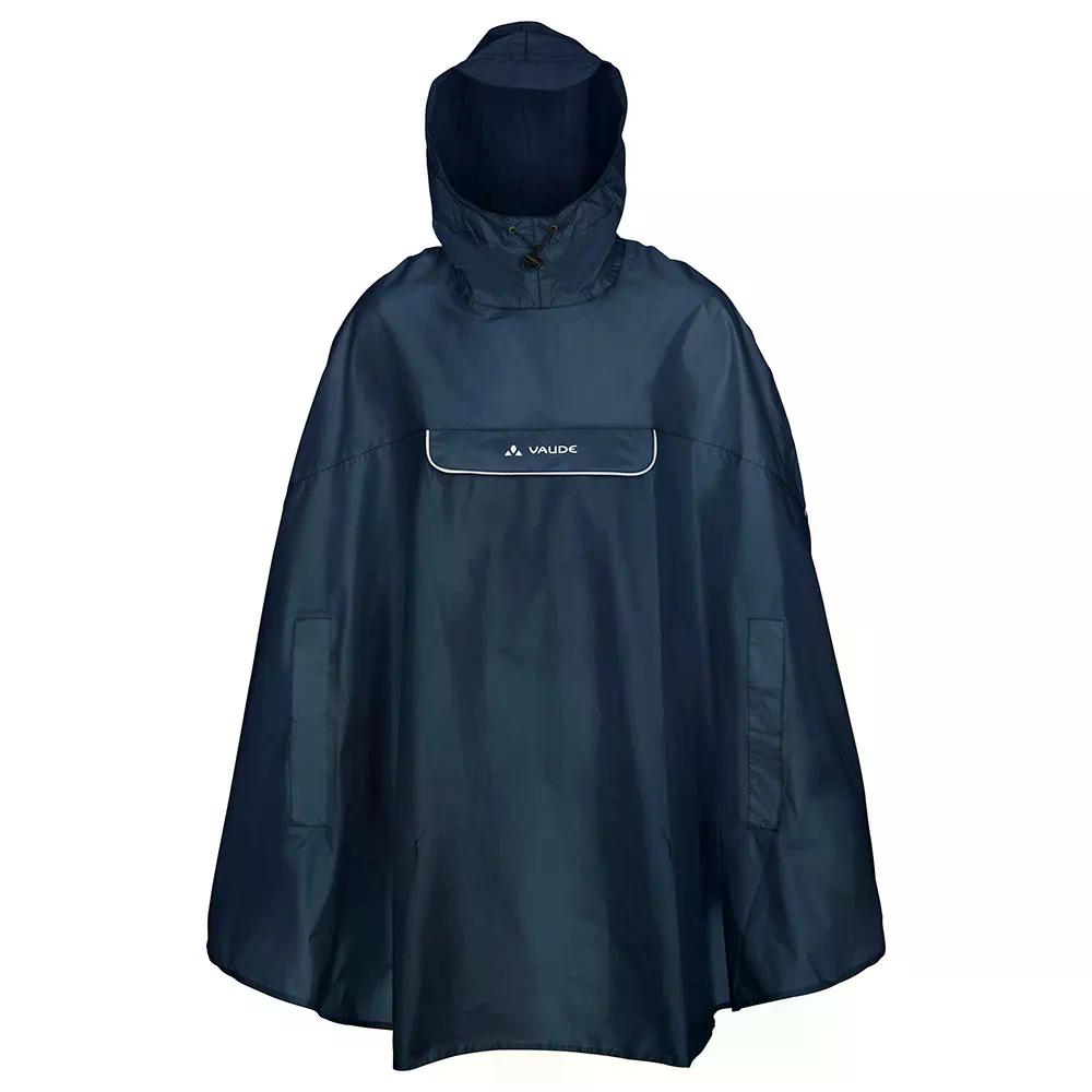 VAUDE Valdipino 雨合羽ポンチョ （ DarkSeaUni ）  [t]